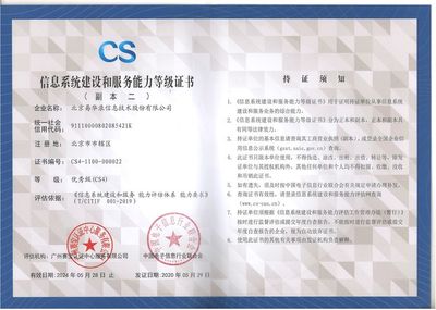 CS系統(tǒng)集成資質(zhì)辦理的意義、流程與所需資料